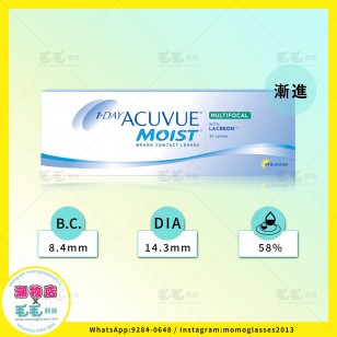 ACUVUE MOIST MULTIFOCAL 漸進30片
